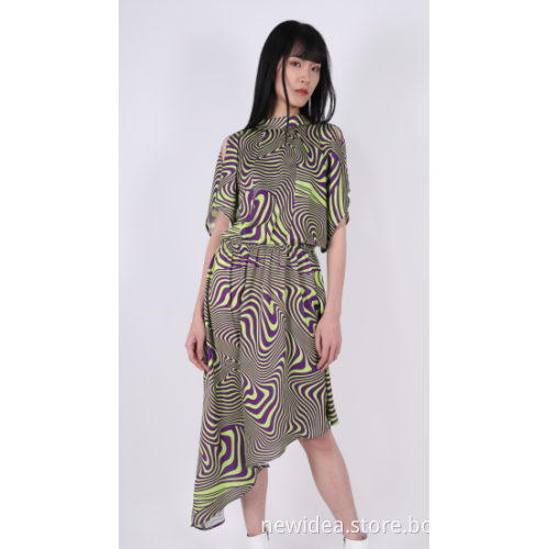VESTIDO DE SENHORA ZEBRA
